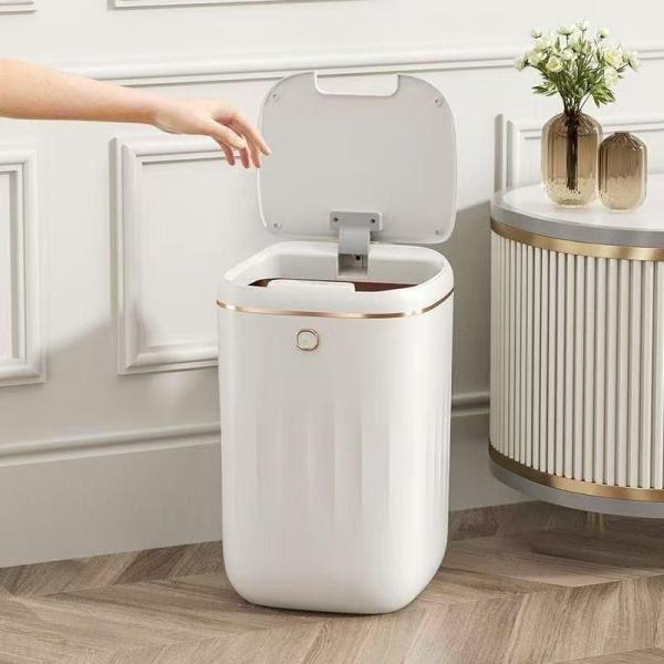 新生活　ゴミ箱　防水　自動開閉　おしゃれ　キッチン　スリム　20L　リビング　ゾンチー　センサー　ダストボックス　自動開閉ゴミ箱　母の日　ダイニング