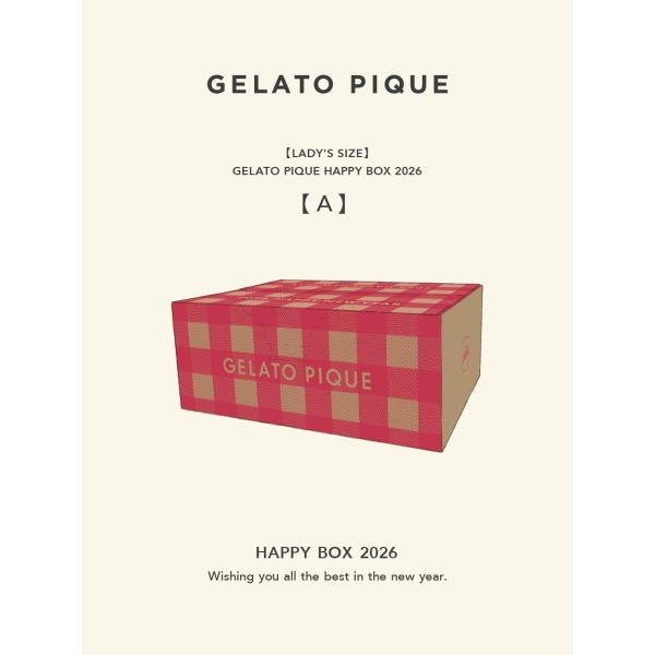ジェラートピケ 福袋 2026 レディース A HAPPYBOX ジェラピケ GELATO PIQUE ジェラートピケ HAPPY BOX 2026 <A>【LADY'S SIZE】 福袋