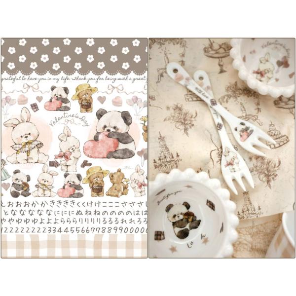 ポーセラーツ 転写紙 【白磁用】Melty Friends メルティフレンズ転写紙