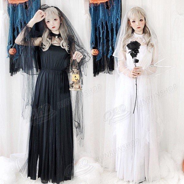 コスチューム 魔女 ハロウィン コスプレ 仮装 衣装 天使悪魔 ハロウィン 衣装 魔女 コスプレ 巫女 コスチューム 仮装 女王 花嫁 ゾンビ 悪魔 天使 吸血鬼 ロングドレス パーティー服 ワンピース 大人用 コスチューム 代購幫