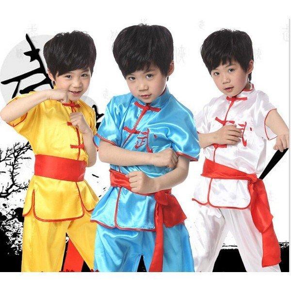 大人半袖子供中国武術演出服 舞台衣装 団体服 朝練 試合選択太極拳 武術 カンフー キッズ 男の子 女の子 気功 上 下2点セットコスプレ衣装 Xf Runrunshop 通販 Yahoo ショッピング