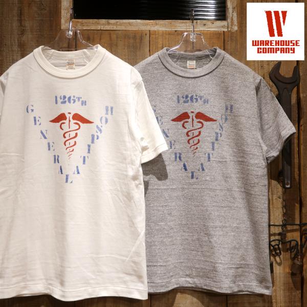 【送料無料】 WAREHOUSE（ウエアハウス） Lot.4601 “GENERAL HOSPITAL/ジェネラルホスピタル” メンズ アメカジ シャドウボーダー ミリタリー 丸胴 日本製