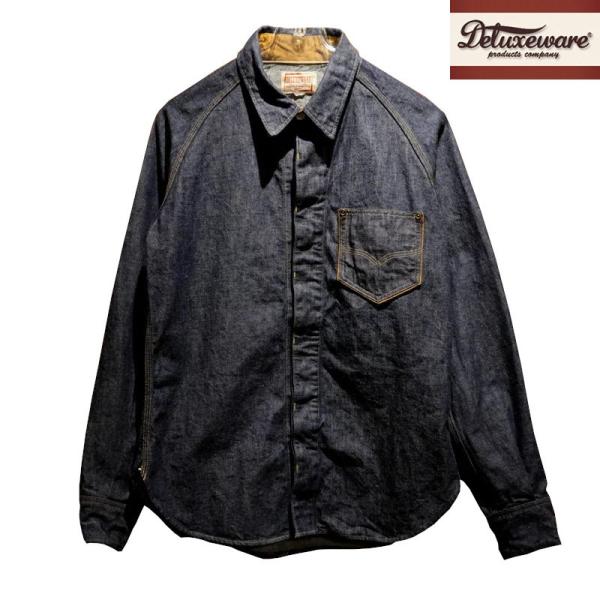 DELUXEWARE 7640 40s DENIM SHIRT デニムシャツ 7640 [40s DENIM SHIRT] | デラックスウエア公式オンラインストア