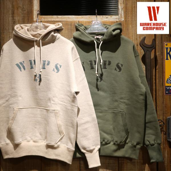 ウエアハウス Lot 450 2本フード WPPS WAREHOUSE（ウエアハウス） 【送料無料】 Lot.450 SWEAT PARKA “WPPS