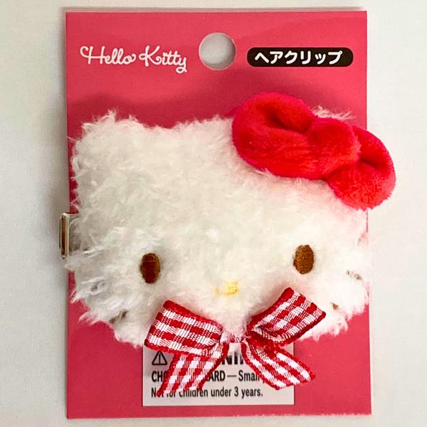 ハローキティ ヘアクリップ サンリオ フェイスヘアクリップ HELLO KITTY ハローキティ キティちゃん ヘアアクセサリー キャラクター かわいい フェイス型