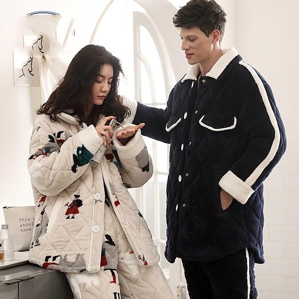 全国総量無料で 部屋着 可愛い ペアパジャマ 裏起毛 秋冬パジャマ 長袖 冬 上下セット 前開き 可愛い もこもこ ペアパジャマ 結婚祝い 寝間着 長袖 もこもこ ルームウェア ペアルック カップル プレゼント 下着 靴下 部屋着 Www Reinnec Cl