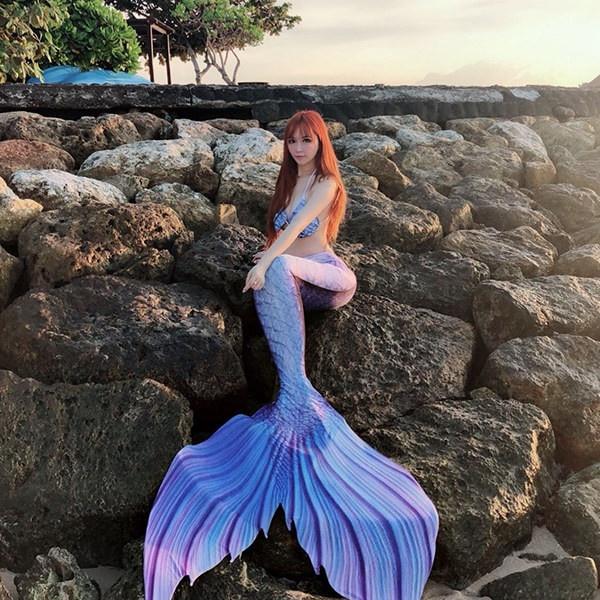 オーダーメイド可能 3カラー 人魚姫 フィン付き レディース水着 子供服 マーメイド水着 体型カバー 記念撮影 セクシー 温泉水着 Df064g4 ポルテリンク 通販 Yahoo ショッピング