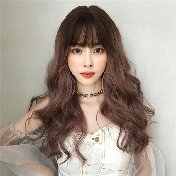 ウィッグ ウェーブ 自然 小顔効果 セミロング ロリータ 前髪あり レイヤー 小顔 原宿系 耐熱 ネット付き 韓国 巻き髪 フルウィッグ Dp106g4 ポルテリンク 通販 Yahoo ショッピング