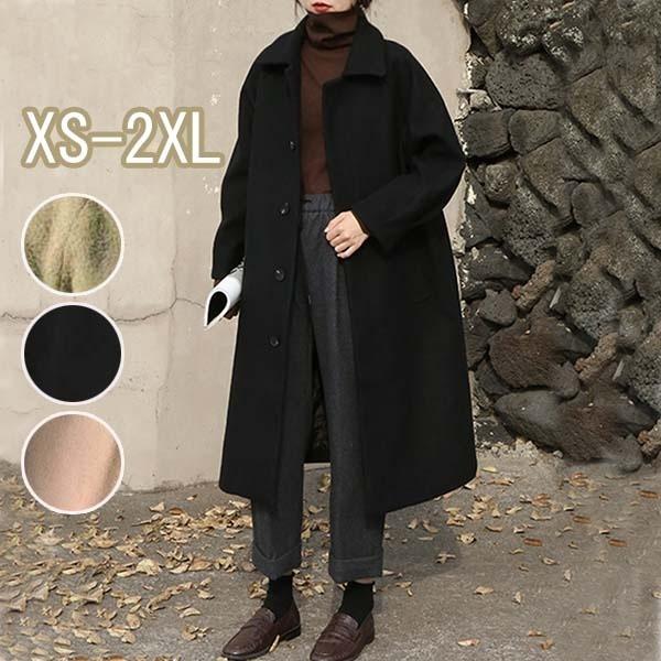 チェスターコート レディース コート ロング コート アウター 小柄 ブラック ベージュ レディースコート 大きいサイズ カジュアル Ef159ze ポルテリンク 通販 Yahoo ショッピング