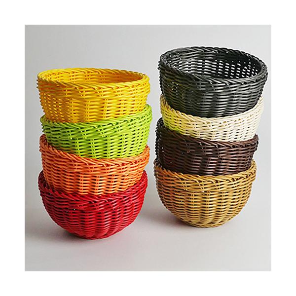 自然素材の風合いを持つドイツ製樹脂素材、衛生的で食品を載せても安心、丸洗いでき、かびにくく、電子レンジ、食洗器も使える、形もカラーもバリエーション豊富な、ドイツ ザリーンの洗えるバスケット。ご家庭はもちろん、多くの高級ホテル、レストラン、カ...