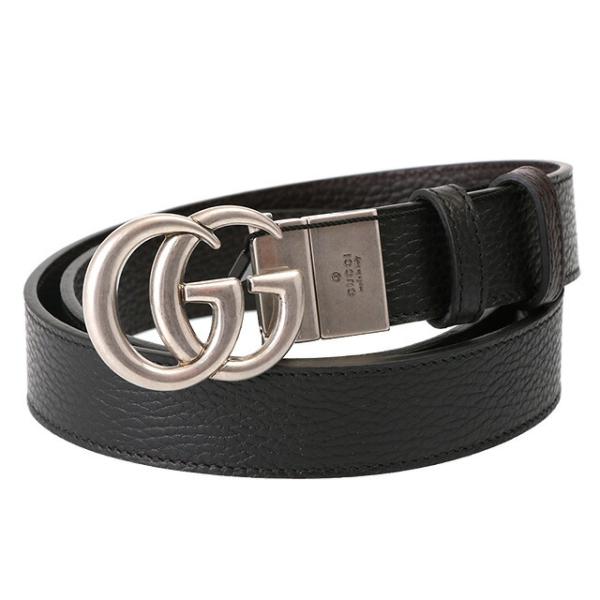 グッチ/GUCCI ”GGマーモント リバーシブル スリムベルト" ダブルGバックルデザインレザーベルト(ブラック) 643847 CAO2N 1062/BLACK :gucci-643847-cao2n-1062:イルテライオ !店 通販 GUCCI グッチ ベルト レディース GGマーモント ダブルG ブラック