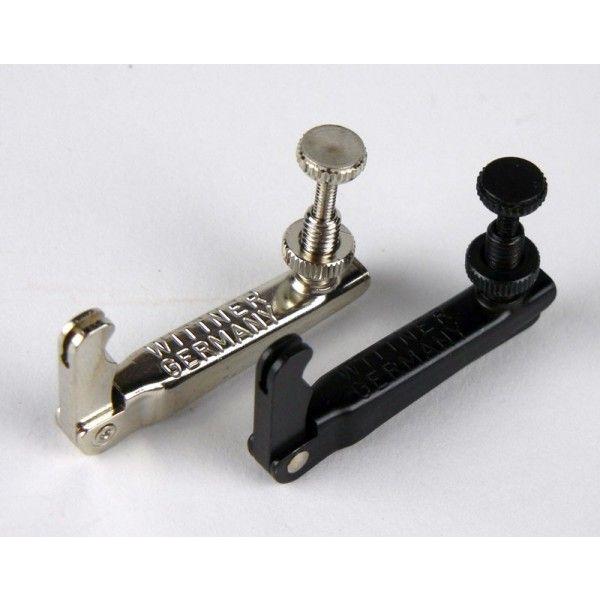 商品入荷の段階ですれ傷などがついている商品となります。ご使用に際しては問題なくご使用が可能となりますため予めご了承のほど宜しくお願い申し上げます。ウィットナー社製のビオラ用アジャスターです。アジャスターの定番商品。色はクロームとブラックの２...