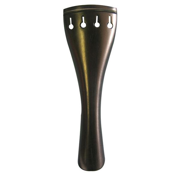 スズキのビオラNo.2〜142に使用してあるエボニー製のビオラテールピースです。チューリップモデル。テールナイロン付。