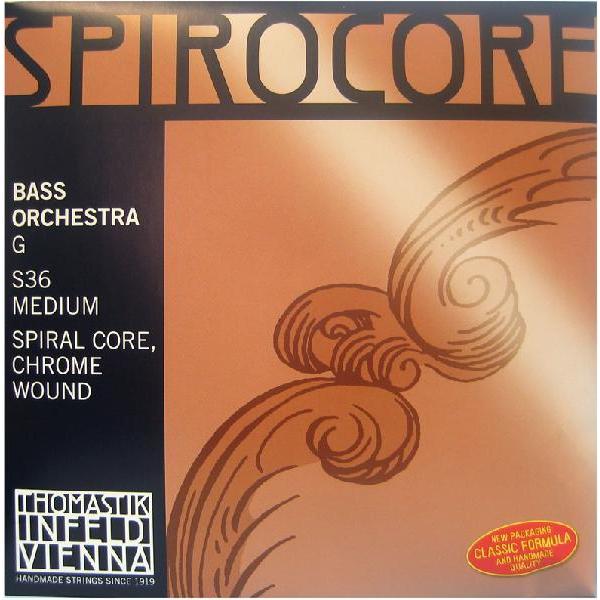オーストリア/トマスティーク社製の柔軟性に優れ、豊かな音色を持つ弦です。楽器を選ばない、多く使われるバス弦です。しなやかな多針金のらせんのなわの中心。慣性が少なく、振動の周期が長いです。弓でもピチカートで弾いても同様に印象的で反応が高く、長...