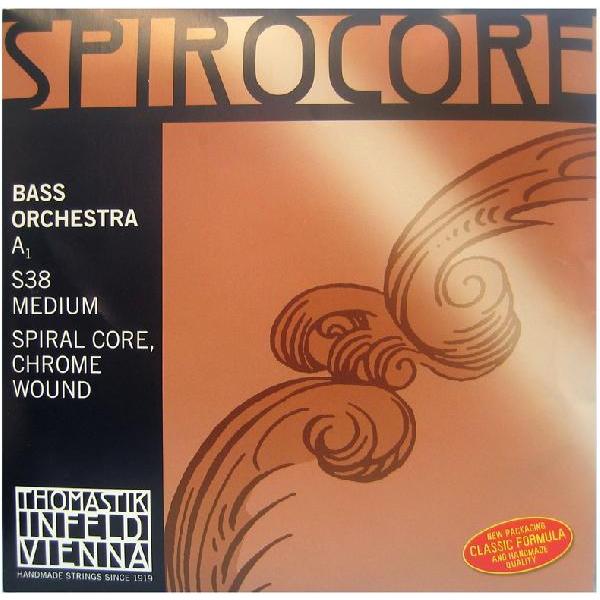 オーストリア/トマスティーク社製の柔軟性に優れ、豊かな音色を持つ弦です。楽器を選ばない、多く使われるバス弦です。しなやかな多針金のらせんのなわの中心。慣性が少なく、振動の周期が長いです。弓でもピチカートで弾いても同様に印象的で反応が高く、長...