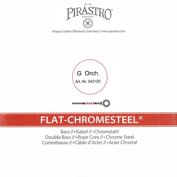 ドイツ/ピラストロ社製。オーケストラ向きのバス弦で、プロの使用者も多いです弓弾きでもピチカート奏法でも、共に太くしっかりした音質ジャンルを問わず広く使えるロープコアスチール弦です。ロープコアスチール弦。