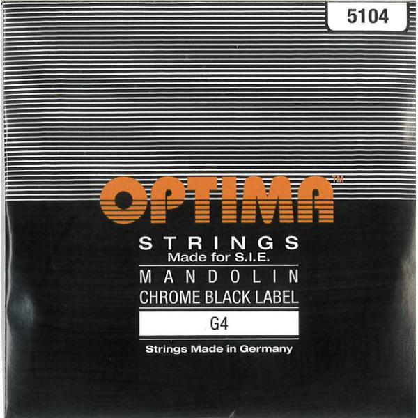 OPTIMA　オプティマ　マンドリン弦　BLACK　４Ｇ　2本セット