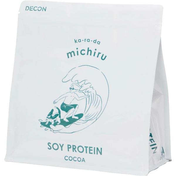 DECON ka-ra-da michiru （みちる） 600g プロテイン ココア味 GABA