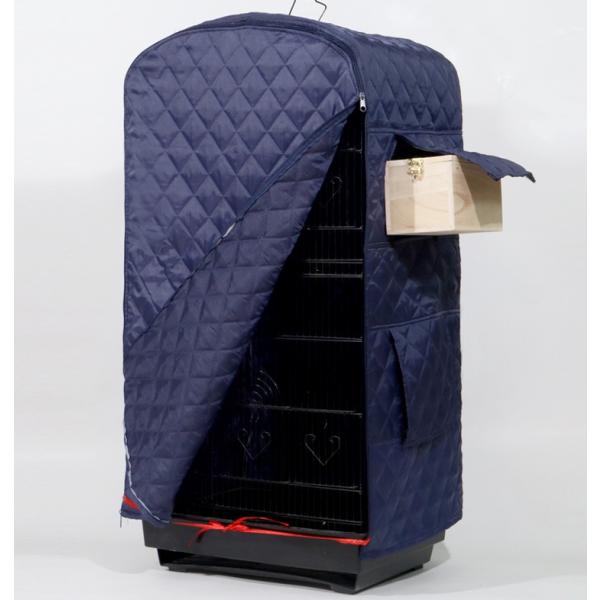 材質：ポリエステルサイズ：掲載写真をご参照ください寒い季節になり暖房器具を使っても気温が下がるため,暖房の効果がより一層あります。ファスナー付きで開閉、掃除が便利です。専用ケージカバーなので，ご購入前にサイズをご確認ください。海外製インポー...