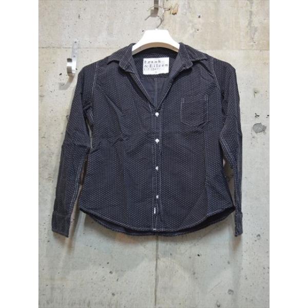 【中古】 美品 フランクアンドアイリーン コーデュロイ長袖シャツ ドット柄 レディース SIZE S (S) Frank&amp;Eileen Frank&Eileen - 【中古】 美品 フランクアンドアイリーン コーデュロイ