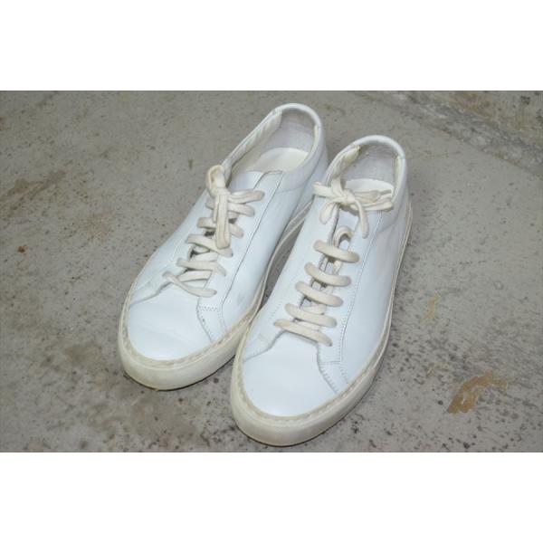 【COMMON PROJECTS】 レザー スニーカー 36 postantique_d5174