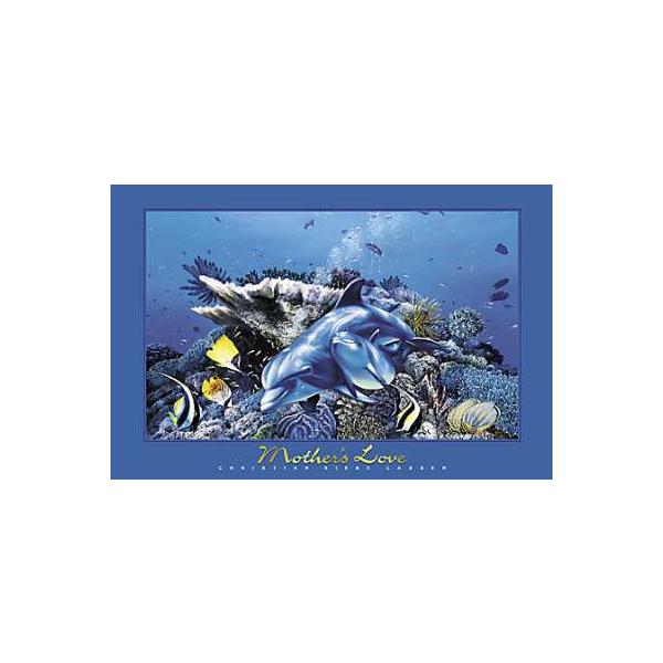 アートポスター- Mothers Love(610×915mm) ラッセン -おしゃれ