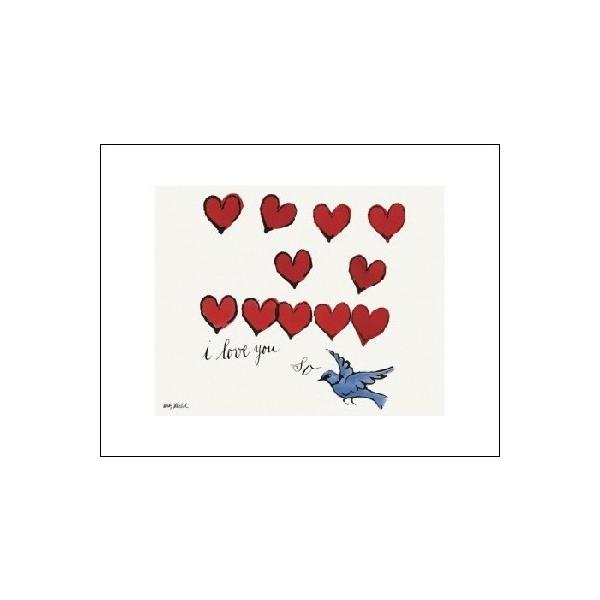 アンディウォーホルI LOVE YOU SO Andy Warhol: I Love You So Print – MoMA Design Store