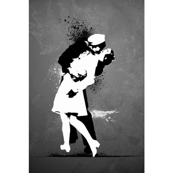 Banksy バンクシー 勝利のキス ポスター アートフレーム付 War S End Kiss Buyee Buyee Japanese Proxy Service Buy From Japan Bot Online