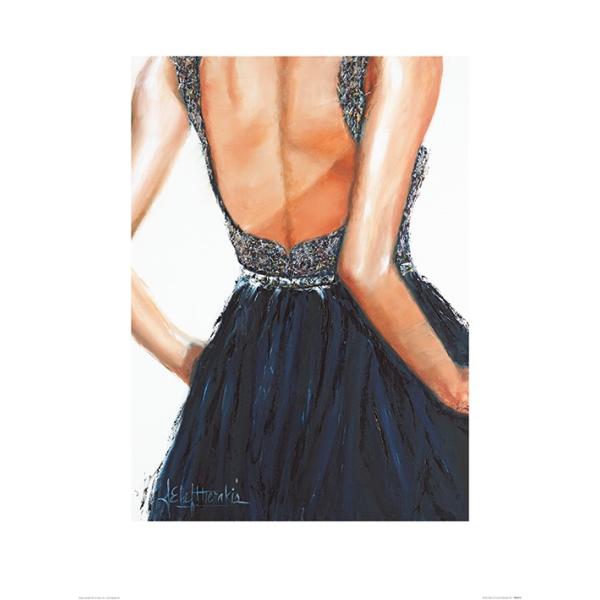 Janel Eleftherakis作品 All That Glitters II アートプリント 木製フレーム付 80×60cm