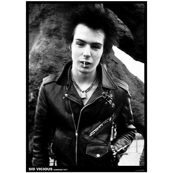 シド・ヴィシャス ポスター／Sid Vicious フレーム付 :MUSIC-1255-1