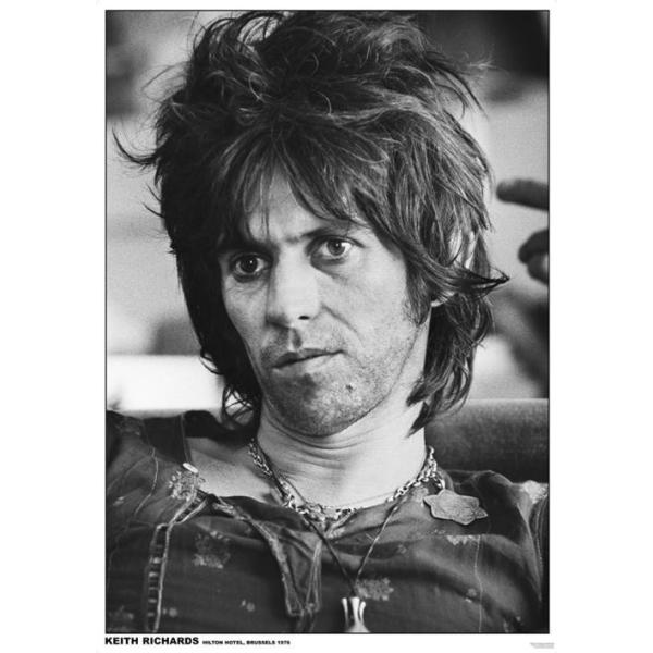 キース・リチャーズ ポスター／KEITH RICHARDS フレーム付