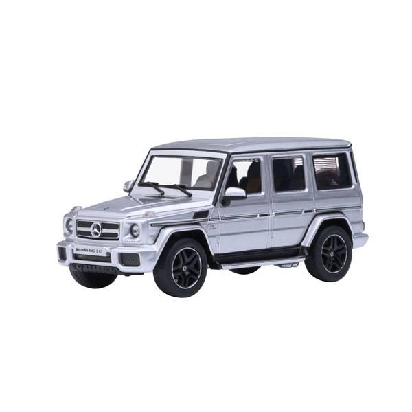 オートアート 1/64 メルセデスAMG G 63 2017 シルバー 完成品ミニカー