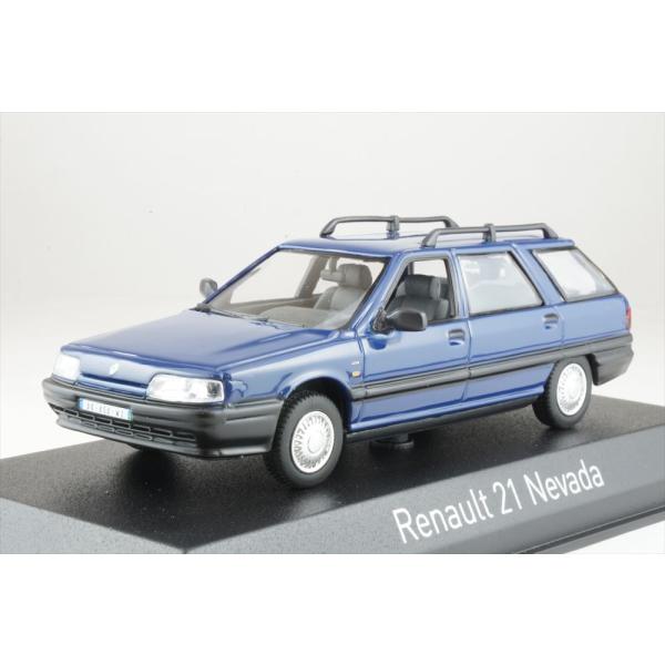 ノレブ 1/43 ルノー 21 ネバダ 2018 ブルー 完成品ミニカー 512132