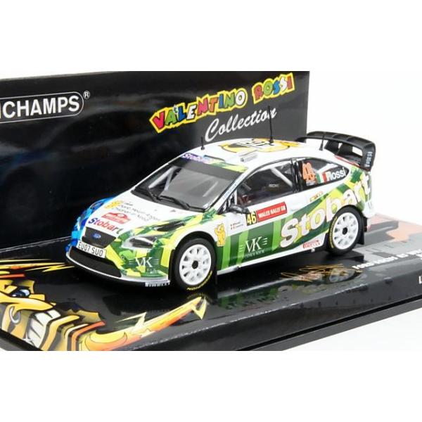 WRC ミニカー 2008 Focus Ford 2台セット 1/43