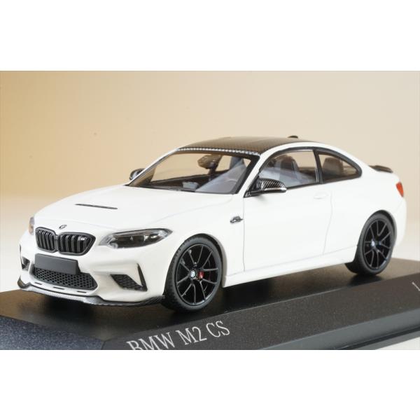 ミニチャンプス 1/43 BMW M2 CS 2020 ホワイト/ブラックホイール