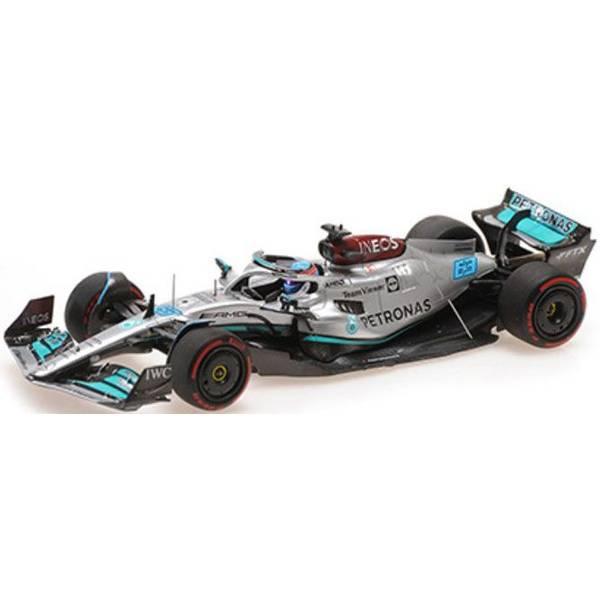 ミニチャンプス 1/43 メルセデスAMG F1 W13 E Performance No.63 2022