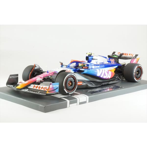 ミニチャンプス 1/18 レーシング・ブルズ 2024 マイアミGP 角田裕毅 ミニチャンプス 1/18 レーシング・ブルズ 2024 マイアミGP 角田
