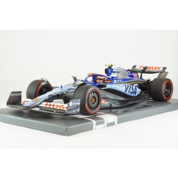 ミニチャンプス 1/18 マイアミGP 2024 角田裕毅 レーシング・ブルズ
