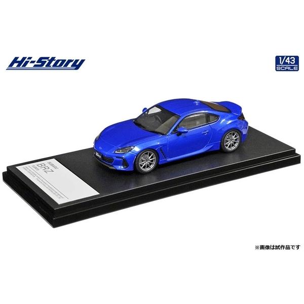 ハイストーリー 1/43 スバル BRZ S 2021 WRブルー・パール 完成