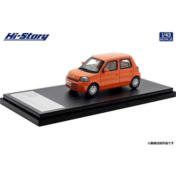 ハイストーリー 1/43 ダイハツ エッセ X 2006 サンセットオレンジ 完成
