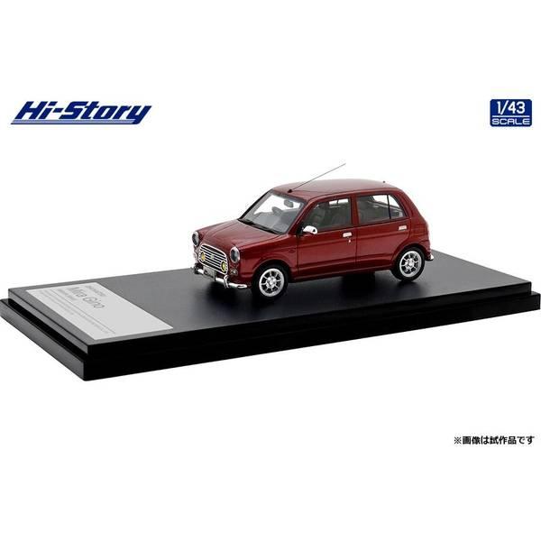 ハイストーリー 1/43 ダイハツ ミラ ジーノ 5ドア 2000 メイプルレッド