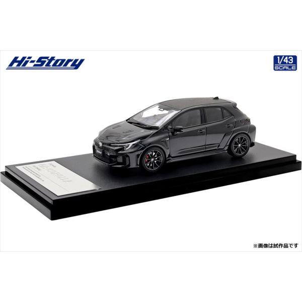 ハイストーリー 1/43 トヨタ GR カローラ RZ 2025 プレシャスブラック