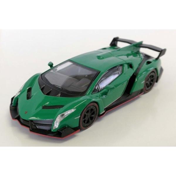 ブンカ/京商 1/64 ランボルギーニ ヴェネーノ グリーン 完成品ミニカー