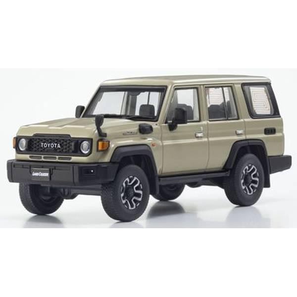 【非売品】トヨタ ランドクルーザー 1/43 ミニカー ベージュ 京商 1/43 トヨタ ランドクルーザー 70 ベージュ 完成品ミニカー
