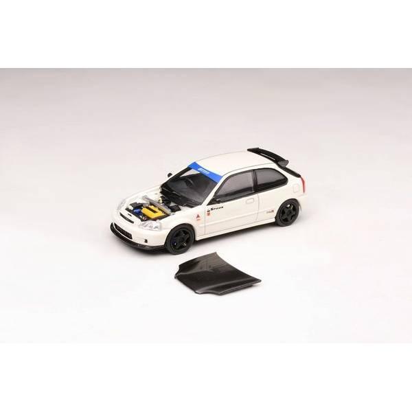 ミニカー　1／64 シビック　タイプR CIVIC　TYPE　R EK9 8台 1月予約】MOTORHELIX 1/64 ホンダ シビック タイプR EK9 Spoon