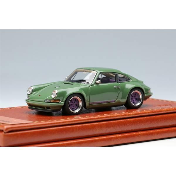 Titan64 1/64 シンガー ポルシェ 911 964 クーペ モスグリーン【取寄