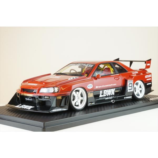 LB-ER34 スカイライン 1/18 スーパーシルエット イグニッションモデル