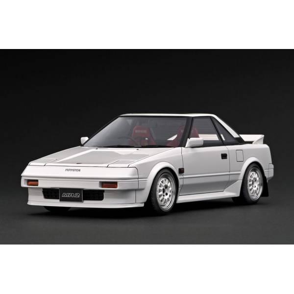 イグニッションモデル 1/18 トヨタ MR2 AW11 ホワイト 完成品ミニカー