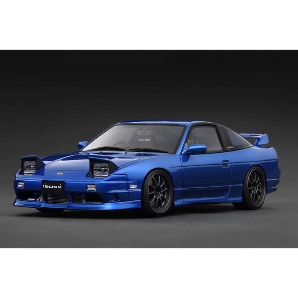 イグニッションモデル 1/18 ニッサン 180SX TYPE X RPS13 ブルー