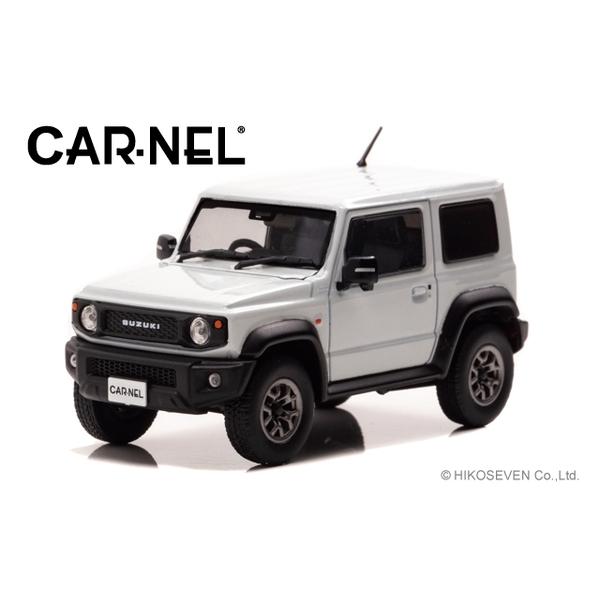 CARNEL 1/43 スズキ ジムニー シエラ JC JB74W 2018 ピュアホワイト